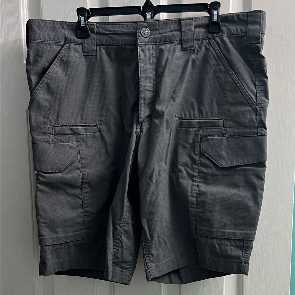 Charcoal Cargo Shorts for Men